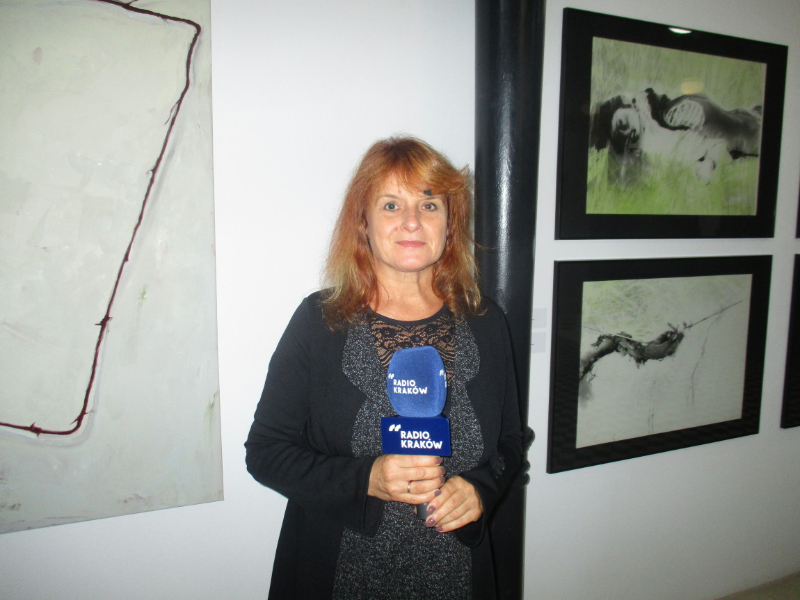 Wioletta Rękas - opiekunka ekspozycji